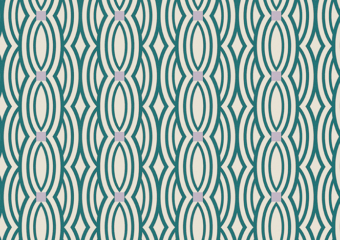 Opulent Scallop, Jade - Roman Blind - Image 7